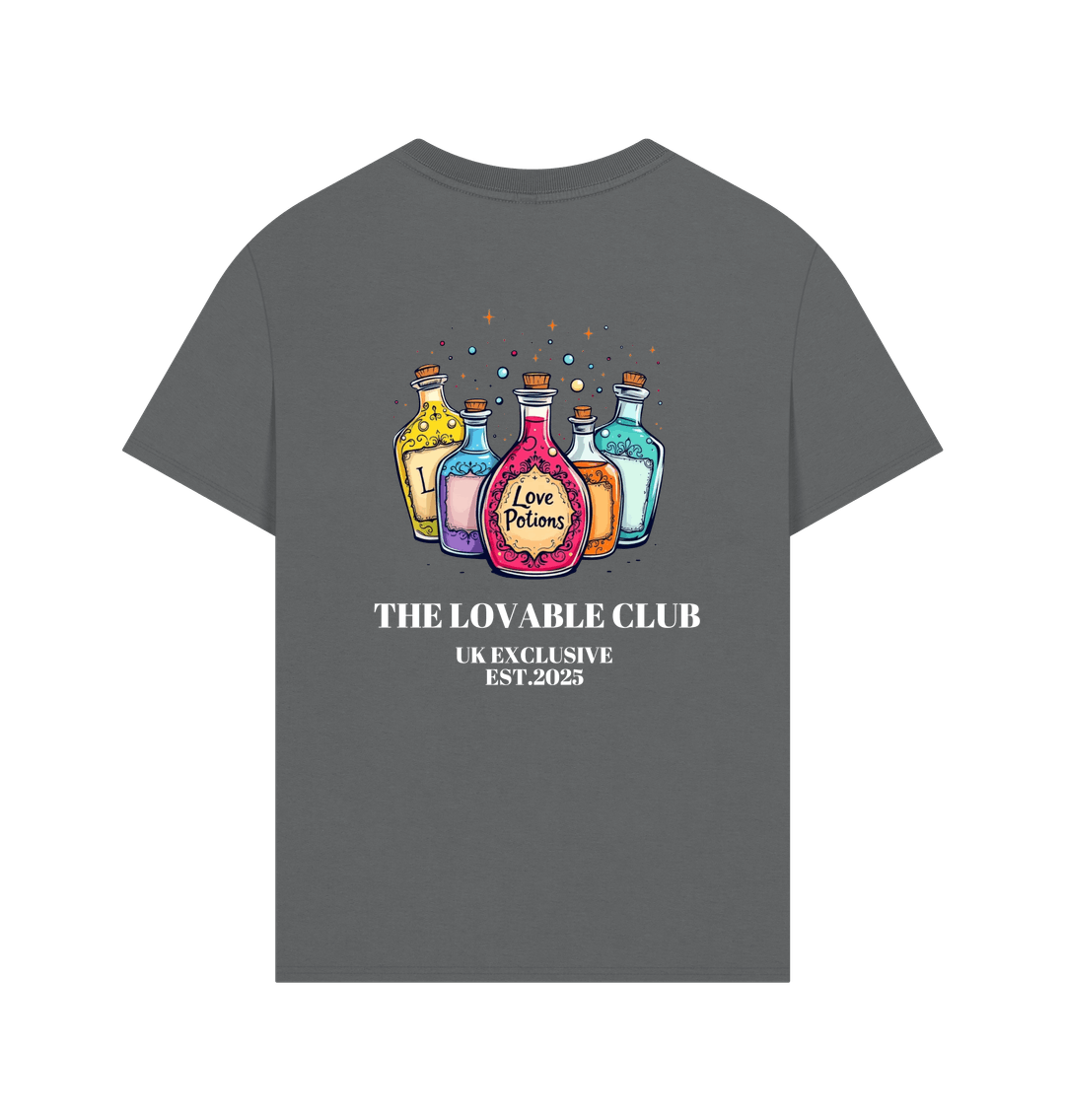 Slate Grey Printed T-shirt