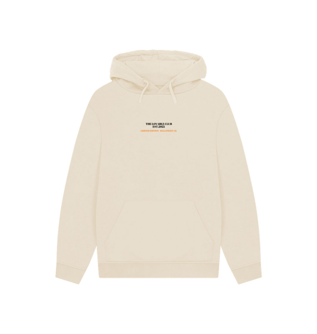 Oat Printed Hoody Front