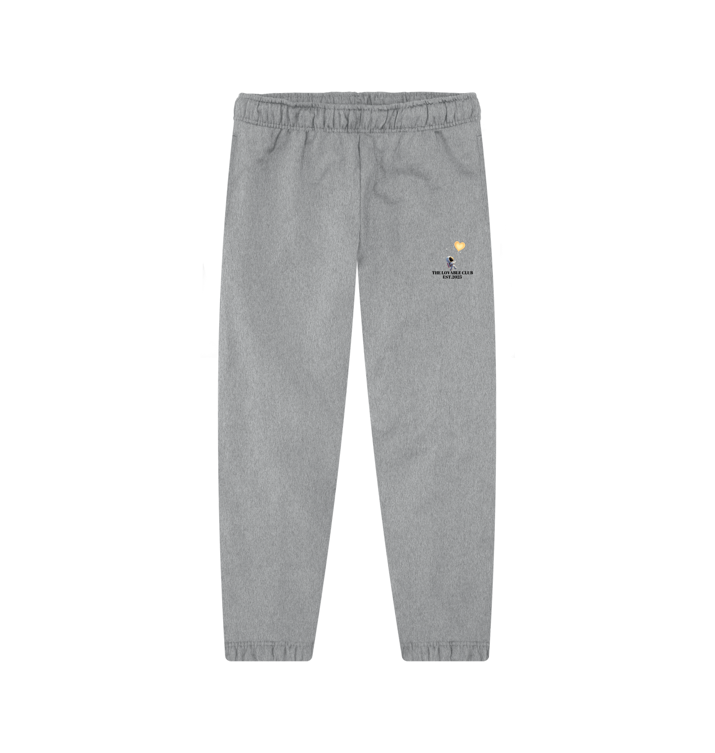 Athletic Grey Joggers Front