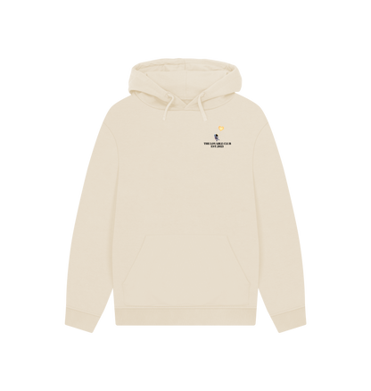 Oat Printed Hoody Front