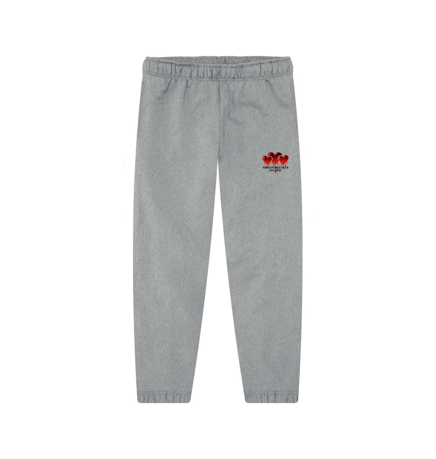 Athletic Grey Joggers Front