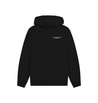 Black Printed Hoody