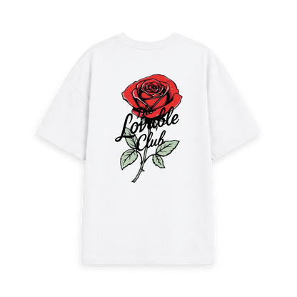 White Printed T-shirt Back