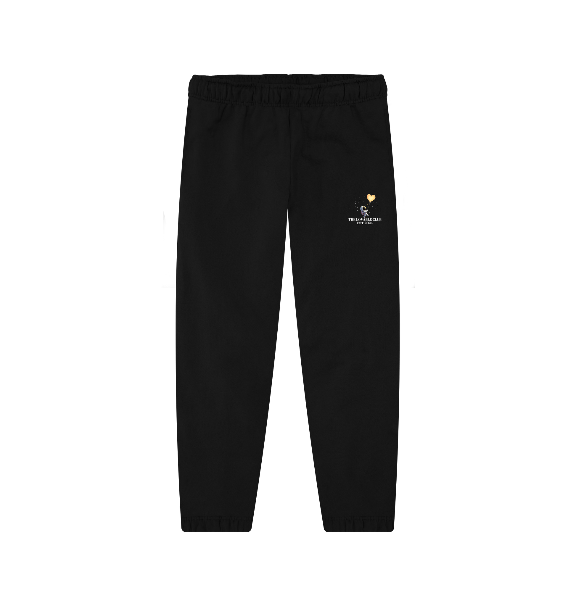 Black Joggers Front