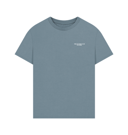 Stone Blue Printed T-shirt