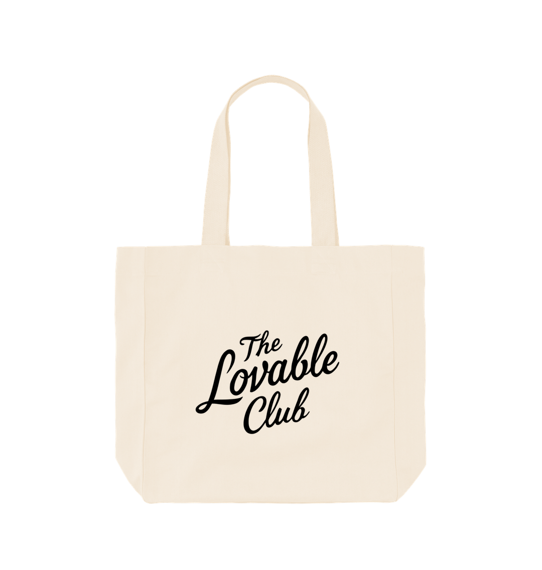 Natural Printed Bag