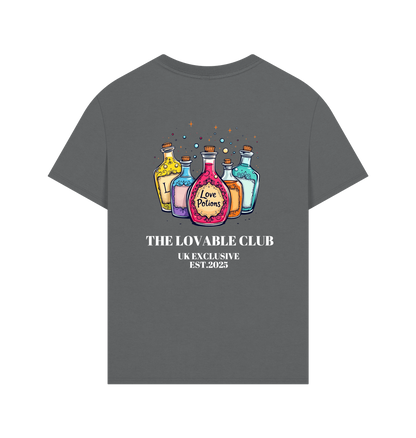 Slate Grey Printed T-shirt