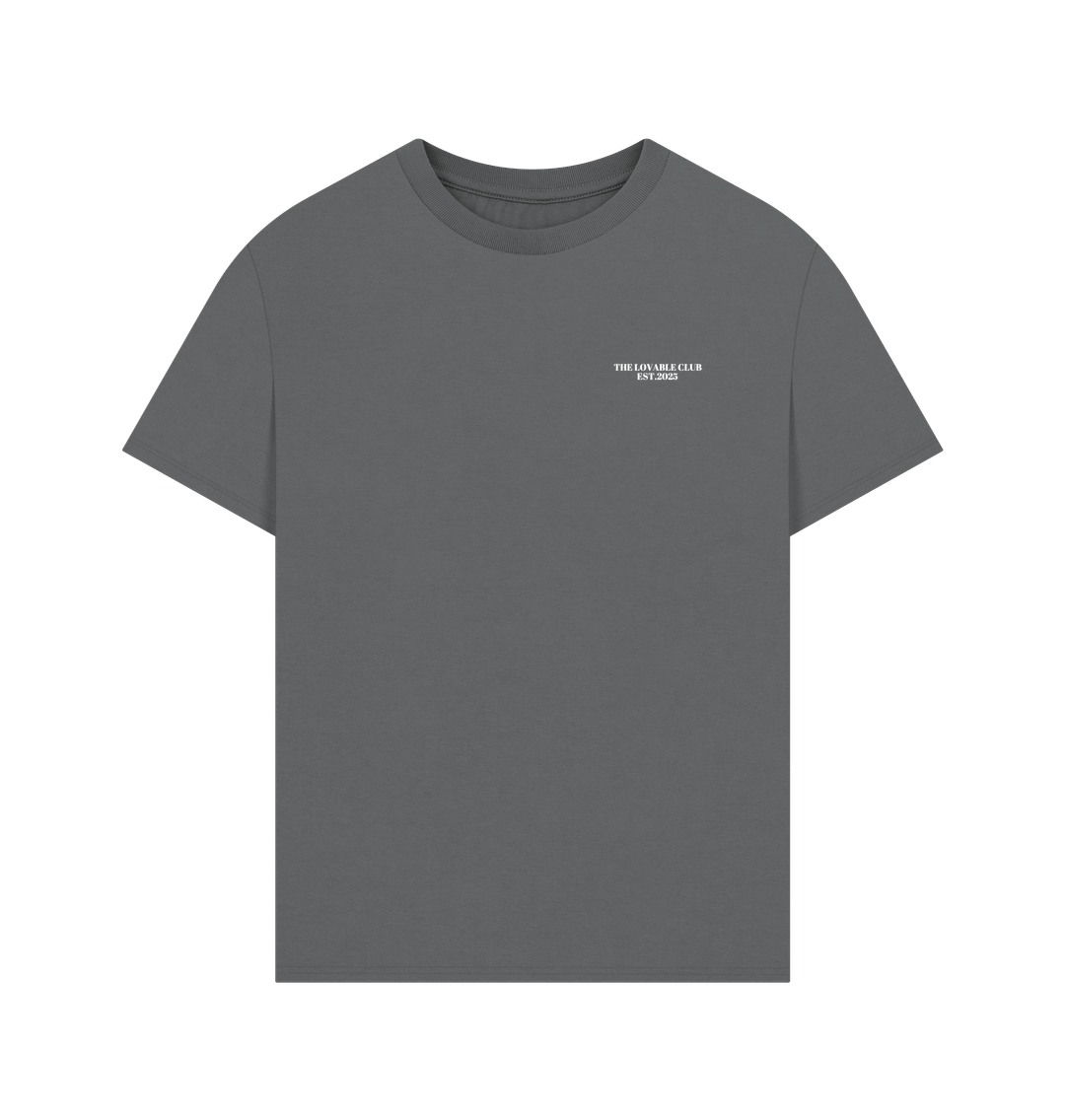 Slate Grey Printed T-shirt