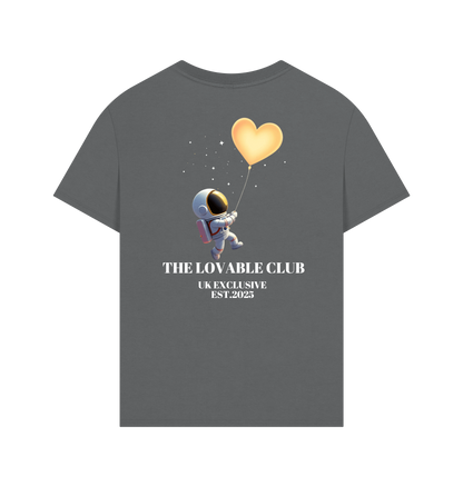 Slate Grey Printed T-shirt Back