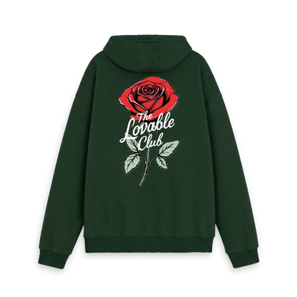 Evergreen Printed Hoody Back