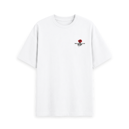 White Printed T-shirt Front