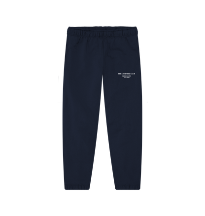 Navy Printed Womens Joggers