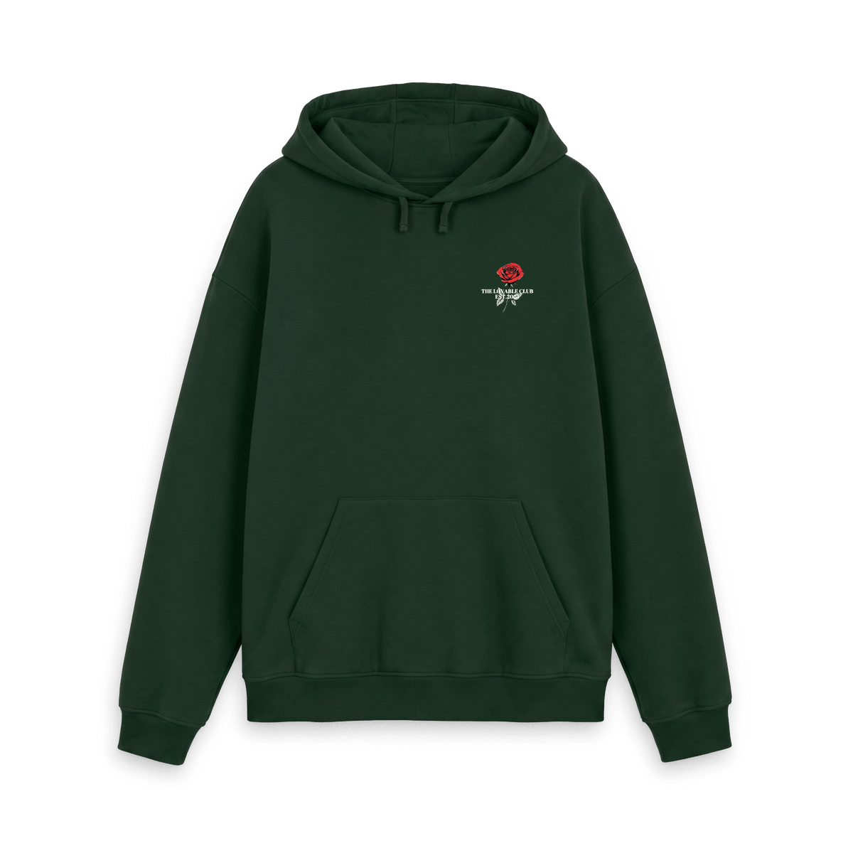 Evergreen Printed Hoody Front