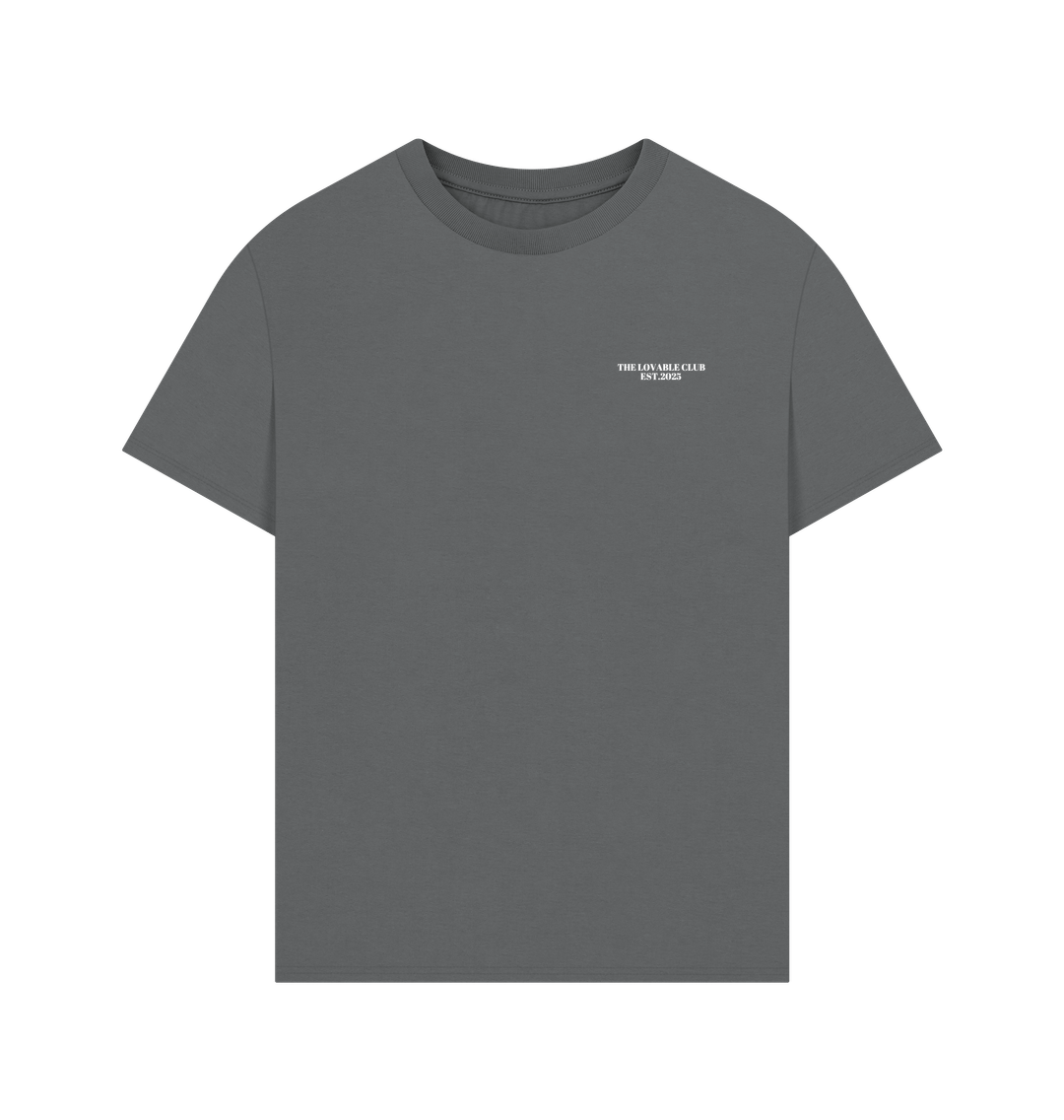 Slate Grey Printed T-shirt