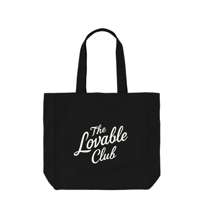 Black Printed Bag