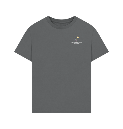 Slate Grey Printed T-shirt Front