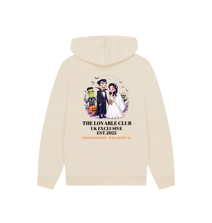 Oat Printed Hoody Back