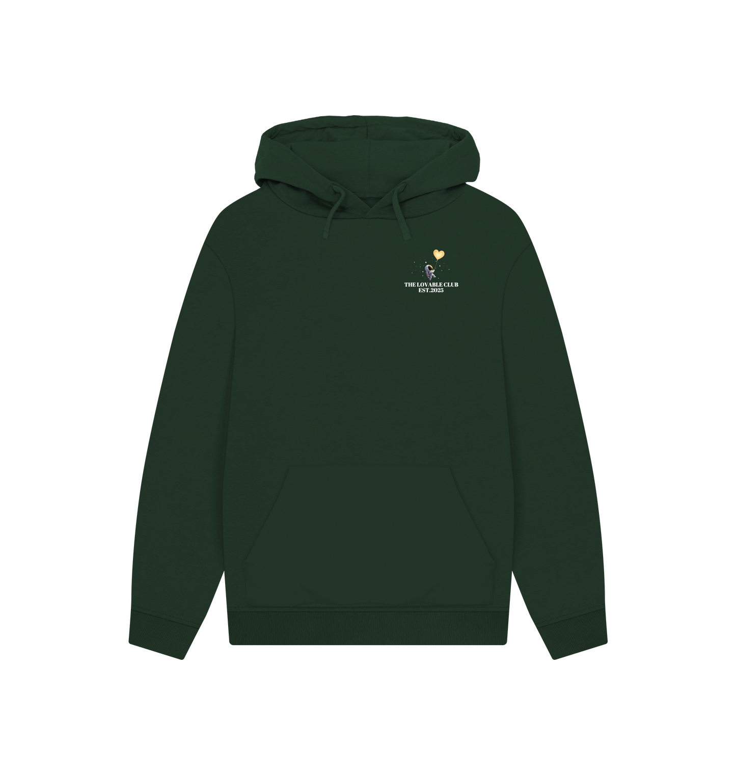 Evergreen Printed Hoody Front