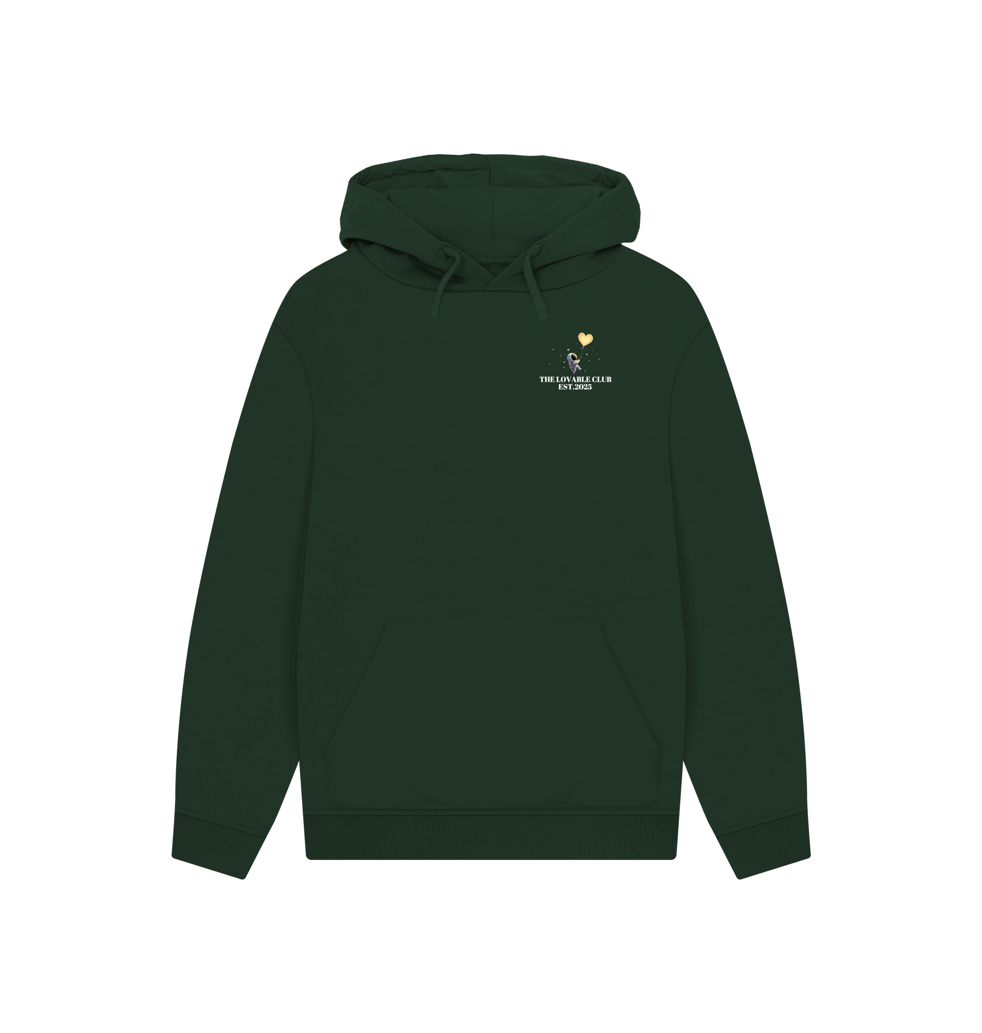 Evergreen Printed Hoody Front