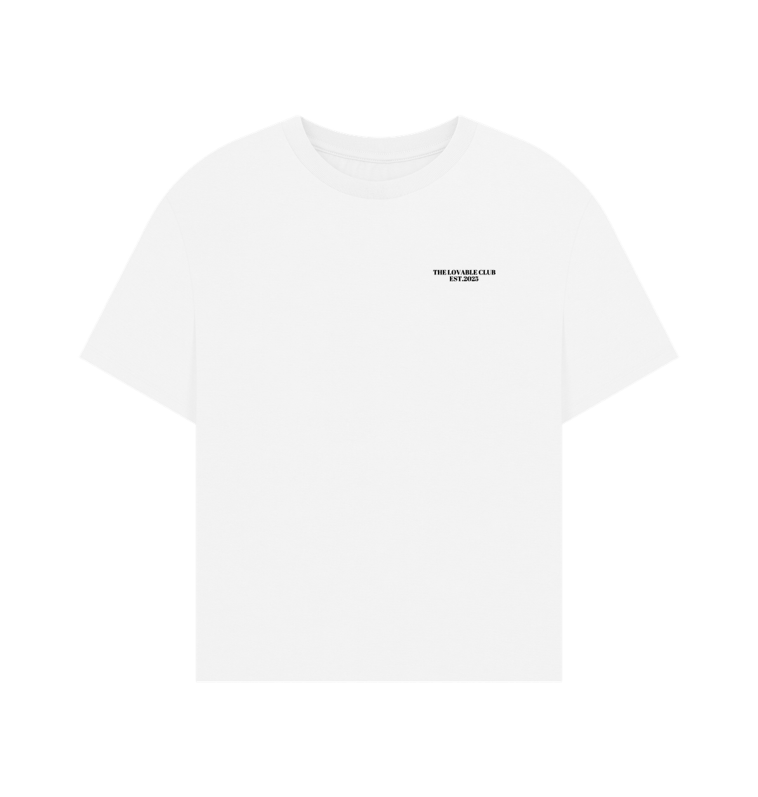 White Printed T-shirt