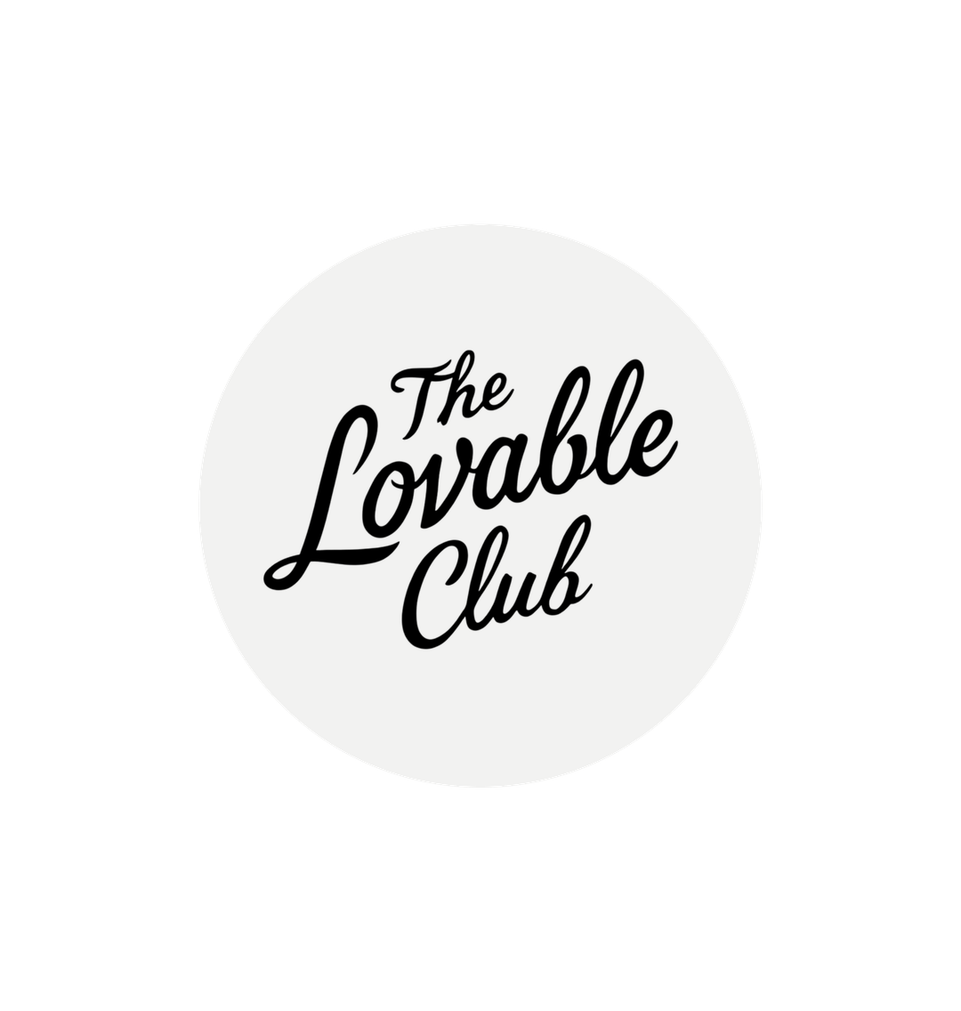 White Printed Circle Sticker