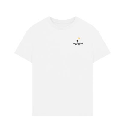 White Printed T-shirt Front