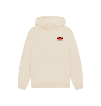 Oat Printed Hoody Front