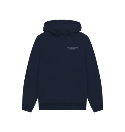 Navy Printed Hoody