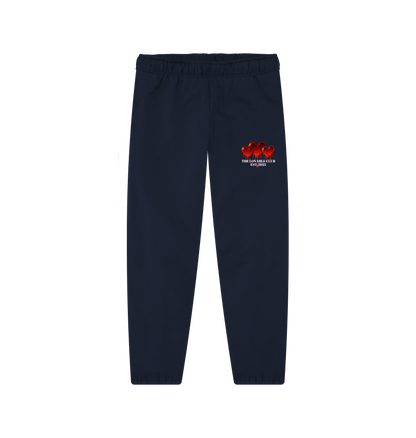 Navy Joggers Front
