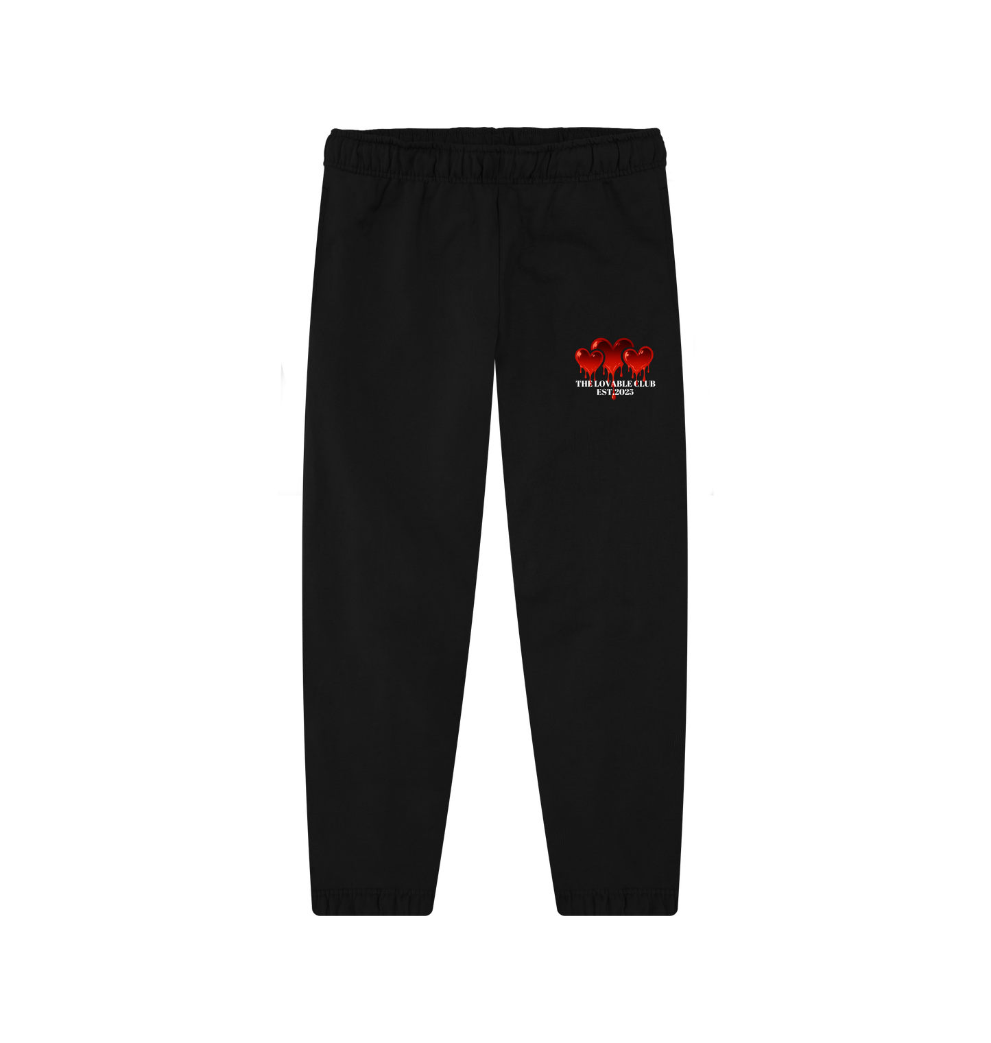 Black Joggers Front