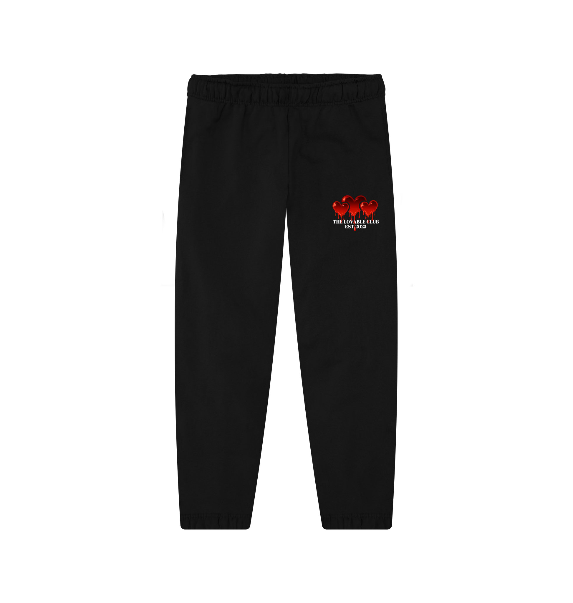Black Joggers Front